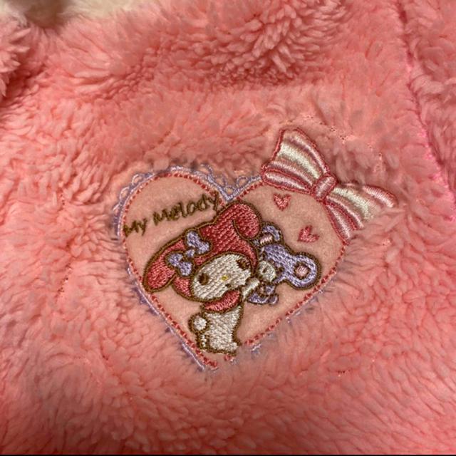 サンリオ☆マイメロディ☆ふわふわベスト < キッズ/ベビー  サンリオ☆マイメロディ☆ふわふわベスト < キッズ/ベビーの