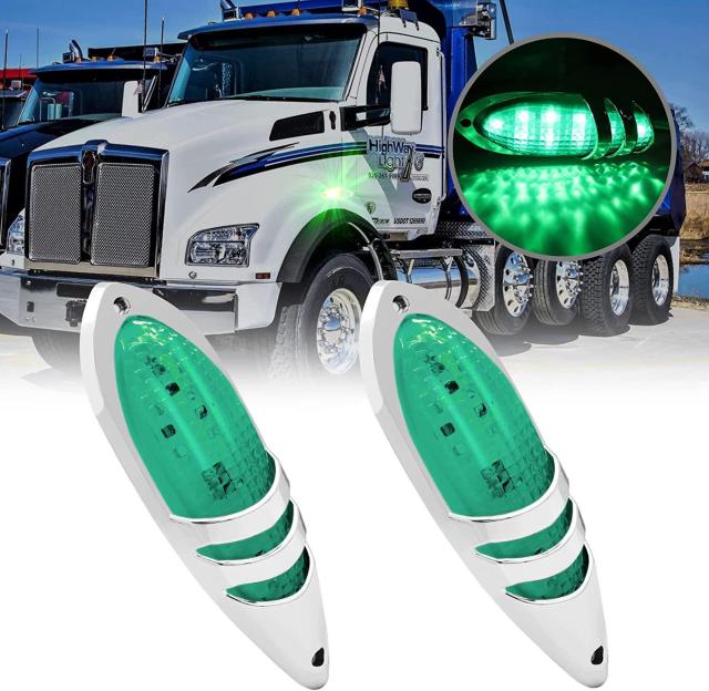 LED サイドマーカー キャブマーカー 12V 24V 2個セット < 自動車/バイク LED サイドマーカー キャブマーカー 12V 24V 2個セット < 自動車/バイク