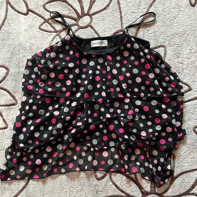 水玉キャミソール < 女性ファッション  水玉キャミソール  < 女性ファッションの