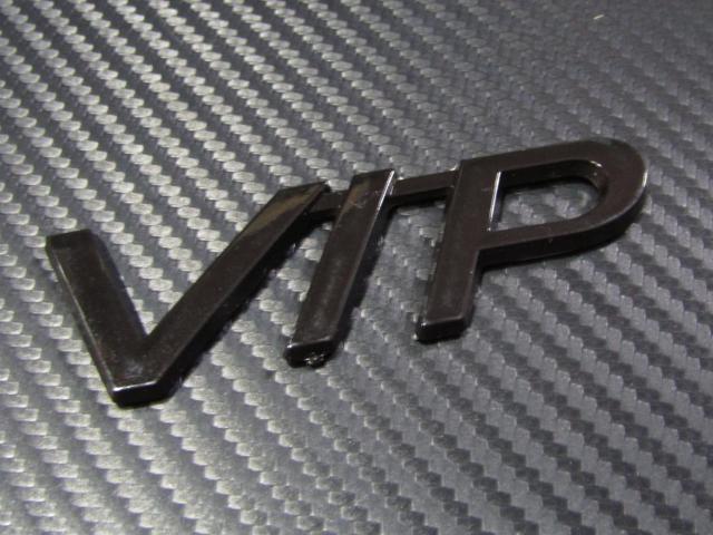 ● VIP BLACK 軽量 ABS製 ブラックカラー仕様 エンブレム 現品処分品! < 自動車/バイク ● VIP BLACK 軽量 ABS製 ブラックカラー仕様 エンブレム 現品処分品! < 自動車/バイク