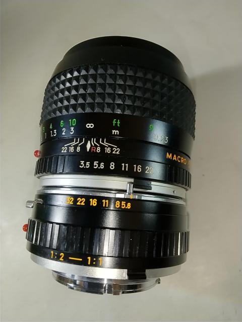 MC MACRO ROKKOR-QF 50mm 1:3.5 + 1:1 用 接写リング < 家電/AV  MC MACRO ROKKOR-QF 50mm 1:3.5 + 1:1 用 接写リング < 家電/AVの
