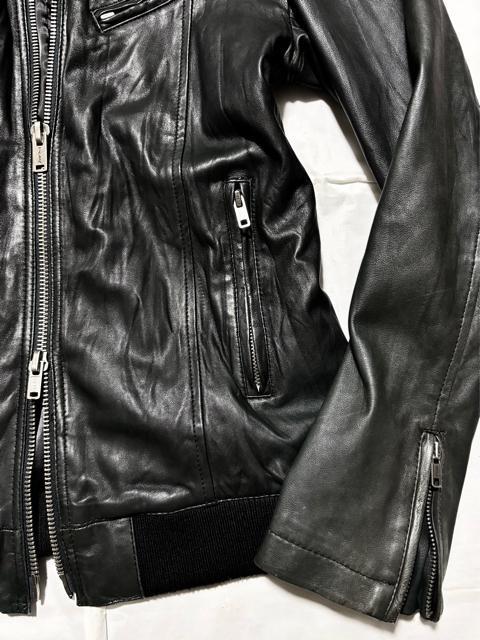 AMERICAN RAG CIE アメリカンラグシー 定価5万円程 柔らか 羊革 ラム レザー ジャケット ライダース アウター < 男性ファッション AMERICAN RAG CIE アメリカンラグシー 定価5万円程 柔らか 羊革 ラム レザー ジャケット ライダース アウター < 男性ファッションの