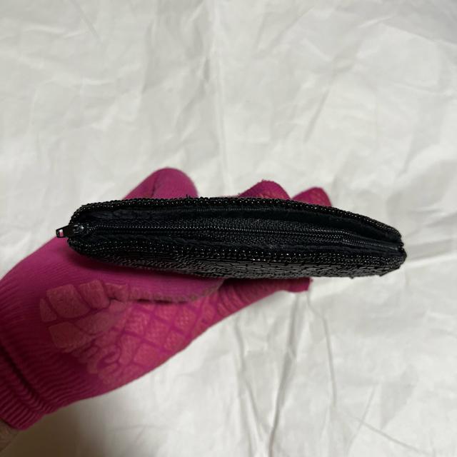 【ノーブランド扱い】【ビーズバッグ】 ポーチ / 小物入れ / ブラック < 女性ファッション 【ノーブランド扱い】【ビーズバッグ】 ポーチ / 小物入れ / ブラック < 女性ファッションの