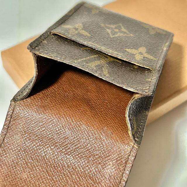 LOUIS VUITTON ���m�O���� CT0071 �V�K���b�g�P�[�X �^�o�R�P�[�X �u���E�� �� �u�����h�� 