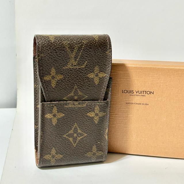 LOUIS VUITTON ���m�O���� CT0071 �V�K���b�g�P�[�X �^�o�R�P�[�X �u���E�� �� �u�����h�� 