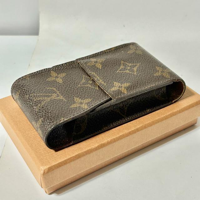 LOUIS VUITTON ���m�O���� CT0071 �V�K���b�g�P�[�X �^�o�R�P�[�X �u���E�� �� �u�����h�� 