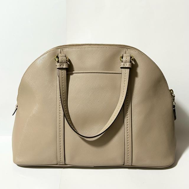 coach コーチ ハンドバッグ ベージュ レザー F25671 無地 シンプル レディース < ブランド coach コーチ ハンドバッグ ベージュ レザー F25671 無地 シンプル レディース < ブランドの