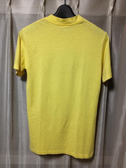 アメリカ製 古着 ヴィンテージ プリント 半袖Tシャツ Sサイズ  黄色 ユーズド < 男性ファッション  アメリカ製 古着 ヴィンテージ プリント 半袖Tシャツ Sサイズ  黄色 ユーズド < 男性ファッションの