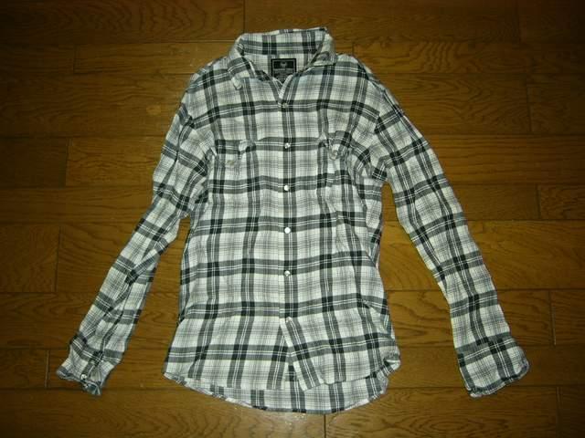 BACKBONEバックボーンエンブレムチェックシャツ黒M薄手ワイヤー < ブランド  BACKBONEバックボーンエンブレムチェックシャツ黒M薄手ワイヤー < ブランドの