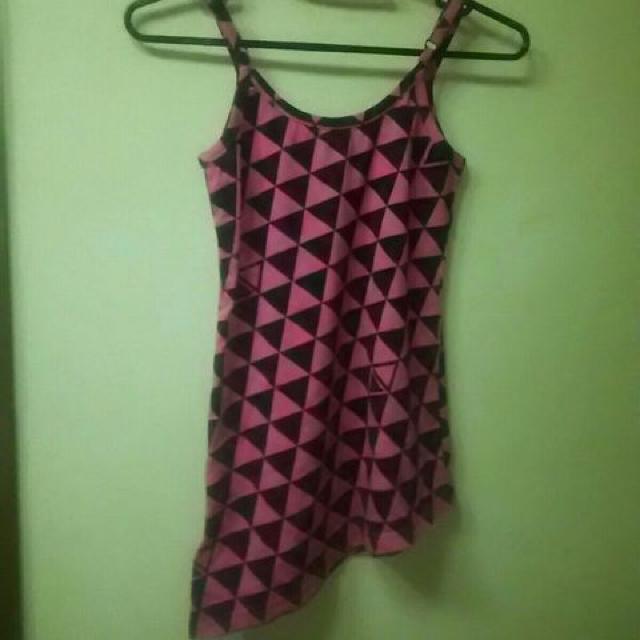 新品タグ付★三角柄アシメキャミ/M < ブランド  新品タグ付★三角柄アシメキャミ/M < ブランドの