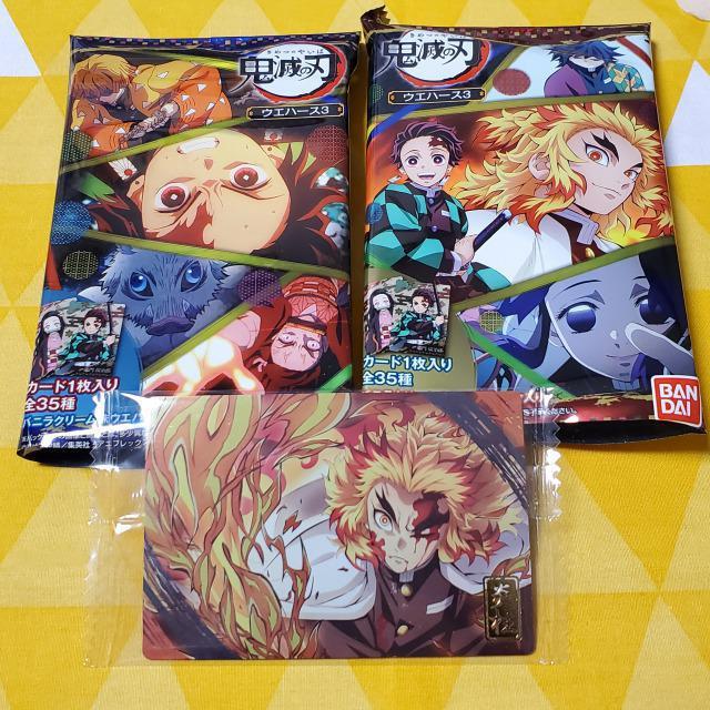 34新品*鬼滅の刃*ウエハース3*ビジュアルカード*煉獄杏寿郎 < アニメ/コミック/キャラクター  34新品*鬼滅の刃*ウエハース3*ビジュアルカード*煉獄杏寿郎  < アニメ/コミック/キャラクターの