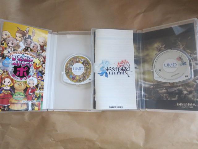 PSP\tg2{@Xg[g|[^u@DISSIDIA FINAL FANTASY  Q[{/\tg 