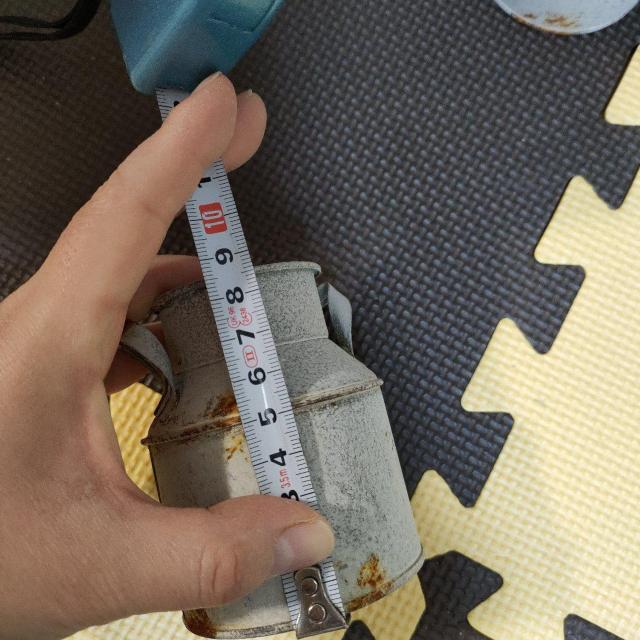 新品未使用☆アンティーク ブリキ缶 ミルク缶 ミニ < インテリア/ライフ 新品未使用☆アンティーク ブリキ缶 ミルク缶 ミニ < インテリア/ライフの