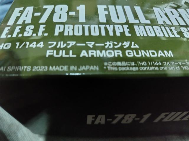 HG 1/144 フルアーマーガンダム 未開封未組み立て < ホビー HG 1/144 フルアーマーガンダム 未開封未組み立て < ホビーの