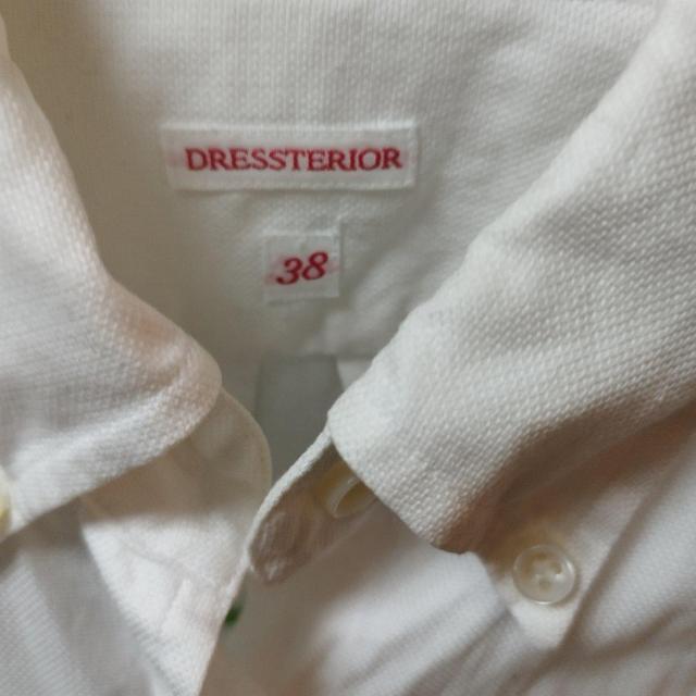 ドレステリア DRESSTERIOR 厚手綿ジャストフィット ボタンダウンシャツ < 女性ファッション  ドレステリア DRESSTERIOR 厚手綿ジャストフィット ボタンダウンシャツ < 女性ファッションの