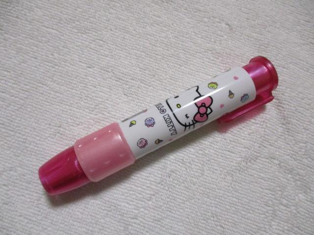 ハローキティ ペン型消しゴム ノック式消しゴム ピンク < インテリア/ライフ  ハローキティ ペン型消しゴム ノック式消しゴム ピンク  < インテリア/ライフの