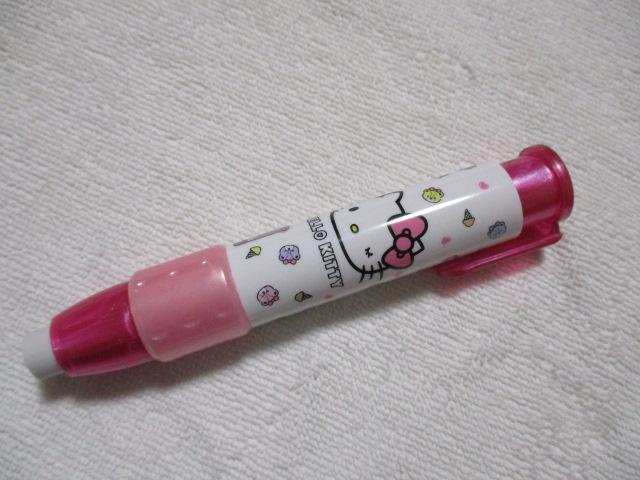 ハローキティ ペン型消しゴム ノック式消しゴム ピンク < インテリア/ライフ  ハローキティ ペン型消しゴム ノック式消しゴム ピンク < インテリア/ライフの