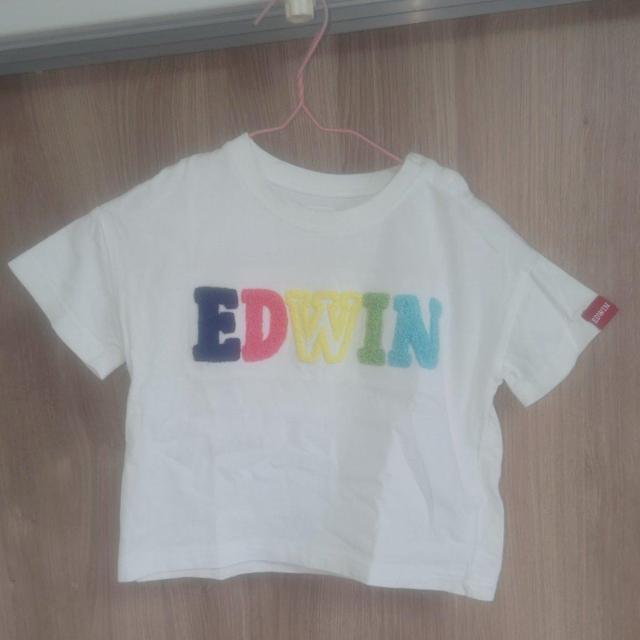 EDWIN かわいいカラフルTシャツ サイズ80 送料無料 < キッズ/ベビー  EDWIN かわいいカラフルTシャツ サイズ80 送料無料 < キッズ/ベビーの
