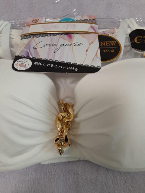 新品タグ ブラジャー&パンティset白 ツルツルレオタード生地ホワイト < 女性ファッション 新品タグ ブラジャー&パンティset白 ツルツルレオタード生地ホワイト < 女性ファッションの