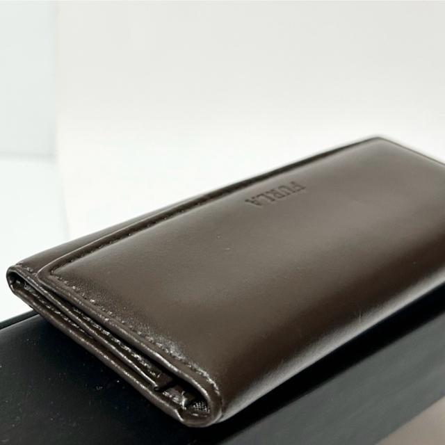美品 FURLA フルラ 6連 キーケース 鍵入れ レザー ブラウン < ブランド 美品 FURLA フルラ 6連 キーケース 鍵入れ レザー ブラウン < ブランドの