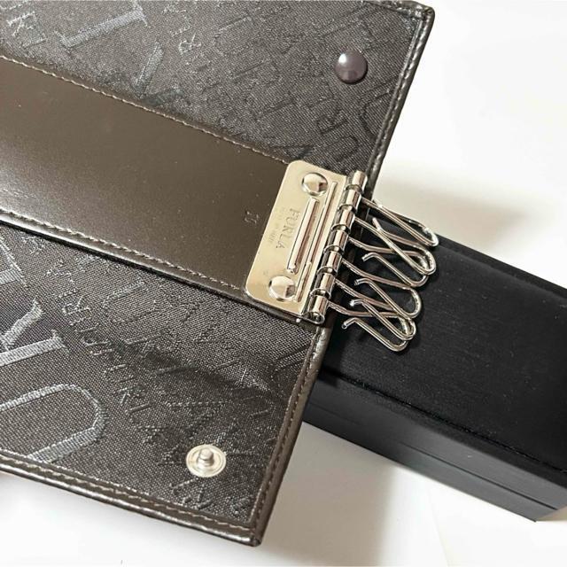 美品 FURLA フルラ 6連 キーケース 鍵入れ レザー ブラウン < ブランド 美品 FURLA フルラ 6連 キーケース 鍵入れ レザー ブラウン < ブランドの