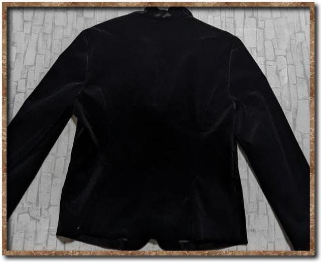 オーキディア ベロアジャケット 黒 < 女性ファッション オーキディア ベロアジャケット 黒 < 女性ファッションの