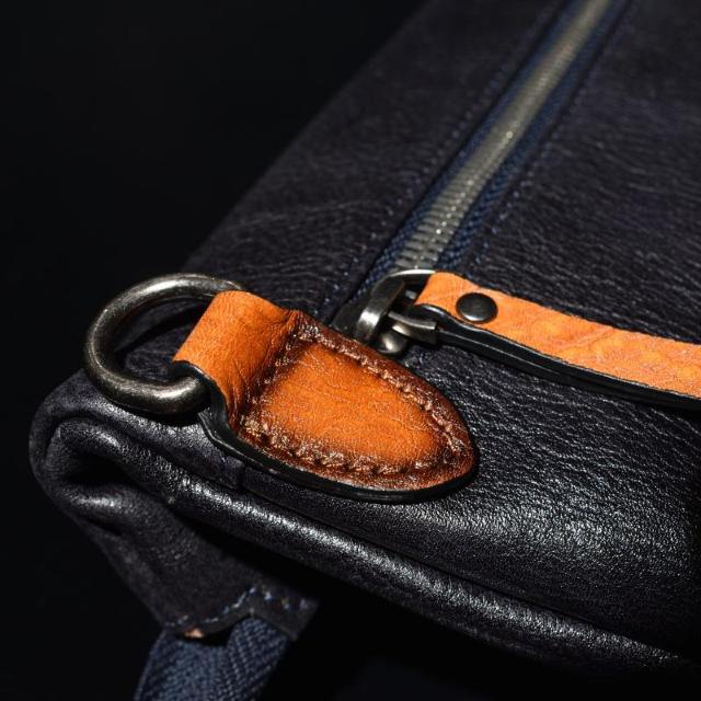 ◆NOROSHI(狼煙) 本気サコッシュ 薄型 ショルダーバッグ クラッチバッグ◆b46紺 < 男性ファッション ◆NOROSHI(狼煙) 本気サコッシュ 薄型 ショルダーバッグ クラッチバッグ◆b46紺 < 男性ファッションの