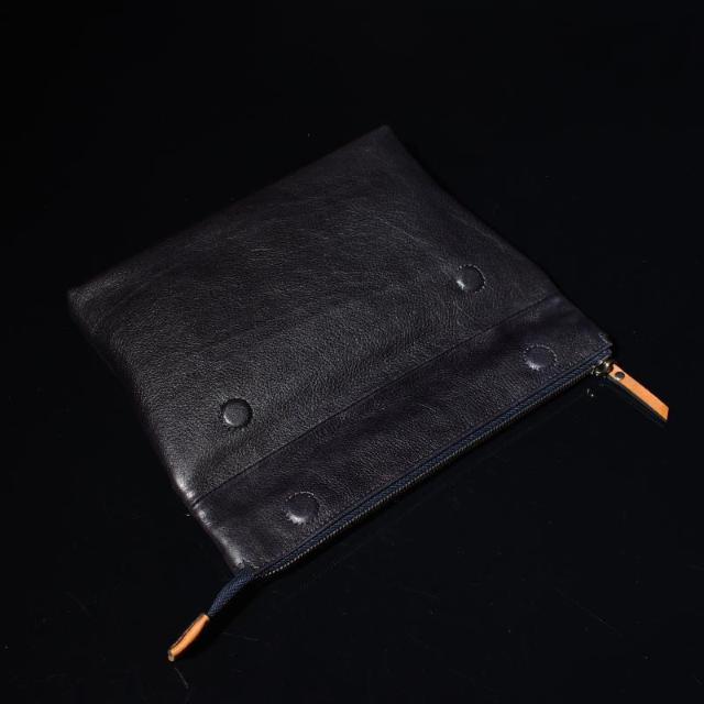 ◆NOROSHI(狼煙) 本気サコッシュ 薄型 ショルダーバッグ クラッチバッグ◆b46紺 < 男性ファッション ◆NOROSHI(狼煙) 本気サコッシュ 薄型 ショルダーバッグ クラッチバッグ◆b46紺 < 男性ファッションの