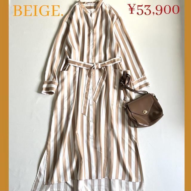 �����i��BEIGE.��5.3�����X�g���C�v�V���c�����s�[�X���}�L�V�䁟 L �� �����t�@�b�V������ 