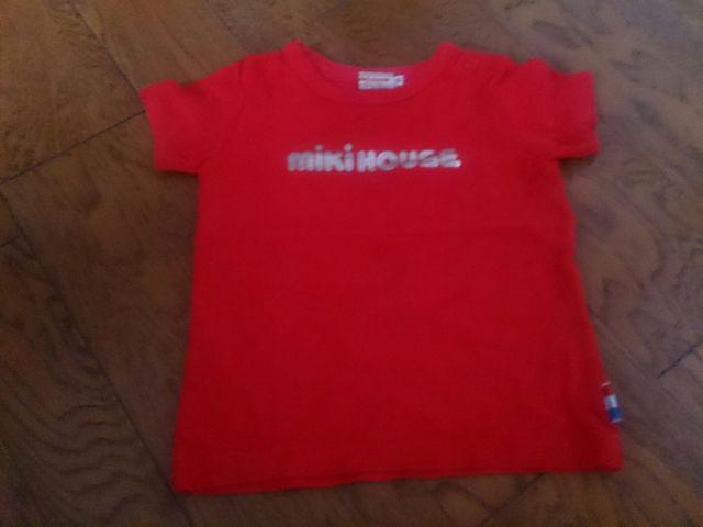 90 miki HOUSE 赤 美品 < キッズ/ベビー 90 miki HOUSE 赤 美品 < キッズ/ベビーの