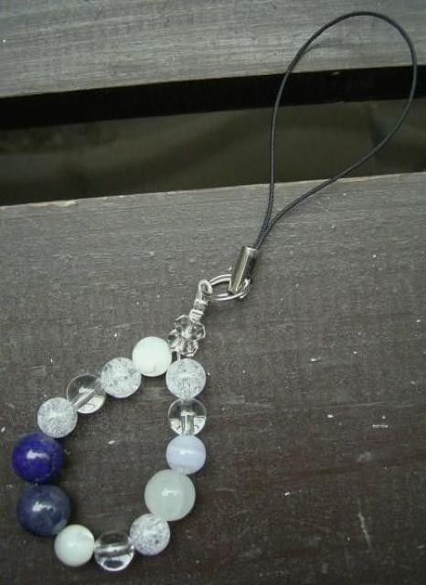 サファイアxラピスラズリxムーンストーンストラップ < 家電/AV サファイアxラピスラズリxムーンストーンストラップ < 家電/AVの