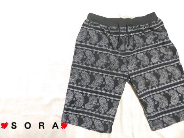部屋着.リゾート.スポーツ♪ペイズリー総柄 ショートハーフパンツ < 男性ファッション  部屋着.リゾート.スポーツ♪ペイズリー総柄 ショートハーフパンツ  < 男性ファッションの