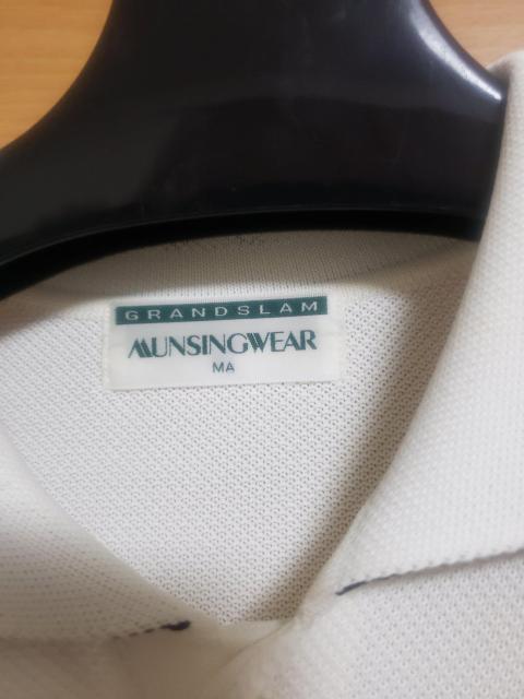 ☆美品☆MUNSINGWEAR マンシングウエア☆白半袖ポロシャツ☆MA < ブランド  ☆美品☆MUNSINGWEAR マンシングウエア☆白半袖ポロシャツ☆MA < ブランドの