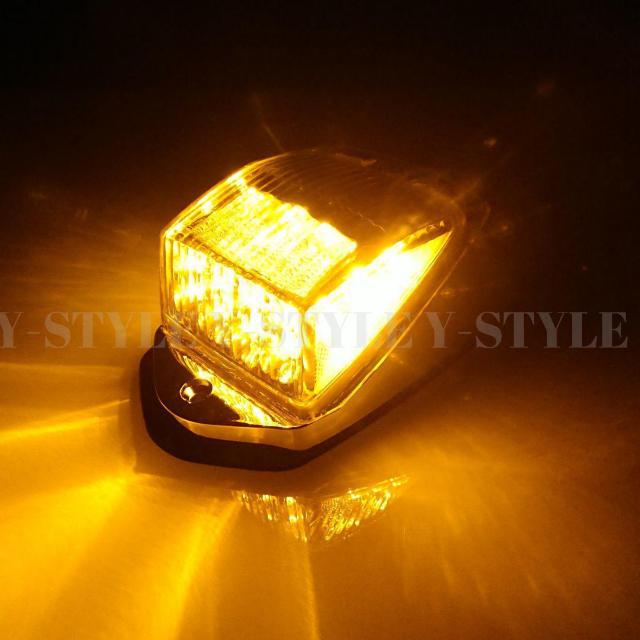 LED キャブマーカー 24V マーカーランプ デコトラ 1個 (アンバー) < 自動車/バイク LED キャブマーカー 24V マーカーランプ デコトラ 1個 (アンバー) < 自動車/バイク