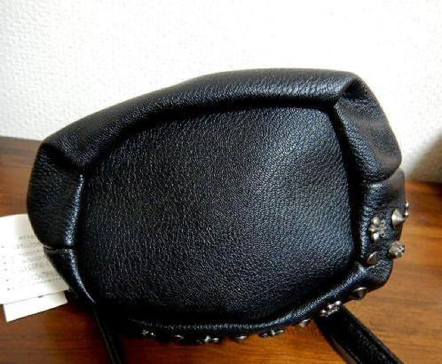 ◆どくろ スカル ショルダーバッグ レディース スタッズ ブラック 未使用中古品 < 女性ファッション  ◆どくろ スカル ショルダーバッグ レディース スタッズ ブラック 未使用中古品 < 女性ファッションの