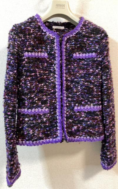 特価品薄★ テーラードジャケット ツイードジャケット レディースMJ.FERRYストレッチパープル上品通勤デートフォーマルポケット < 女性ファッション  特価品薄★ テーラードジャケット ツイードジャケット レディースMJ.FERRYストレッチパープル上品通勤デートフォーマルポケット < 女性ファッションの