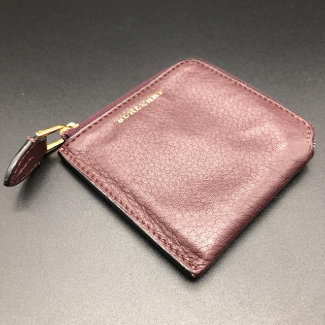 即決 Burberry バーバリー L字ファスナー コインケース 小銭入れ < ブランド  即決 Burberry バーバリー L字ファスナー コインケース 小銭入れ < ブランドの