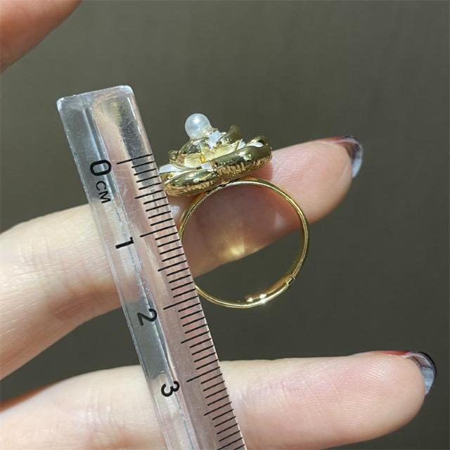 送料無料※婚約指輪 12号〜19号 真珠 フリーサイズ Czダイヤ リング 記念日 プレゼント ピンクゴールド < 女性アクセサリー/時計 送料無料※婚約指輪 12号〜19号 真珠 フリーサイズ Czダイヤ リング 記念日 プレゼント ピンクゴールド < 女性アクセサリー/時計の