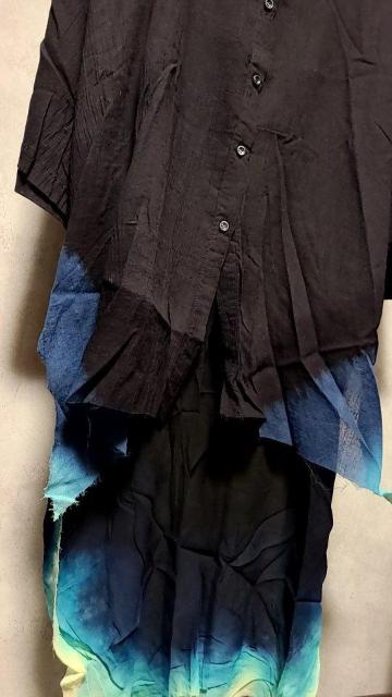 AViKMRiiPGeorgette Combi Long Shirt / GD@W/1
