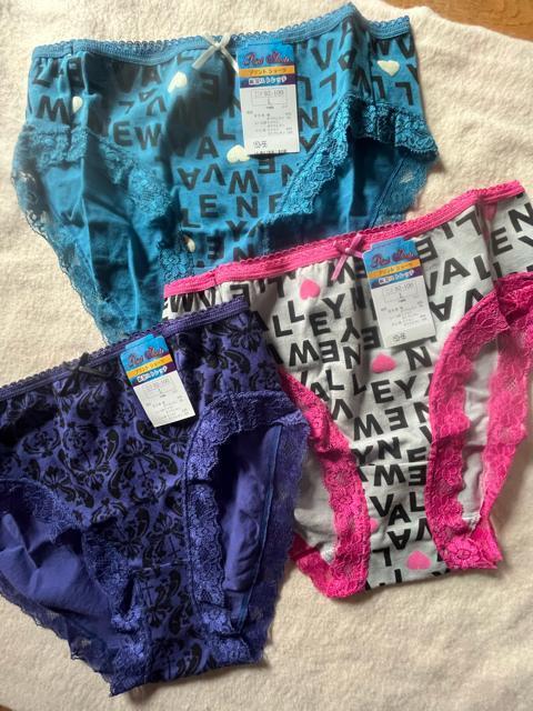 Lサイズ!3枚セット!お肌に優しい!綿混ストレッチ!素材!エレガント!キュートな!ショーツ!No.ラブ < 女性ファッション  Lサイズ!3枚セット!お肌に優しい!綿混ストレッチ!素材!エレガント!キュートな!ショーツ!No.ラブ < 女性ファッションの