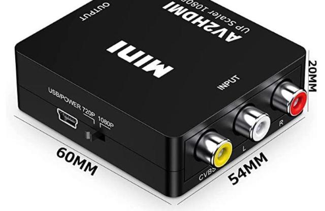 RCA to HDMI変換コンバーター AV to HDMI 変換器 AV2HDMI 音声転送 1080/720P切り替え 80 < 家電/AV  RCA to HDMI変換コンバーター AV to HDMI 変換器 AV2HDMI 音声転送 1080/720P切り替え 80 < 家電/AVの