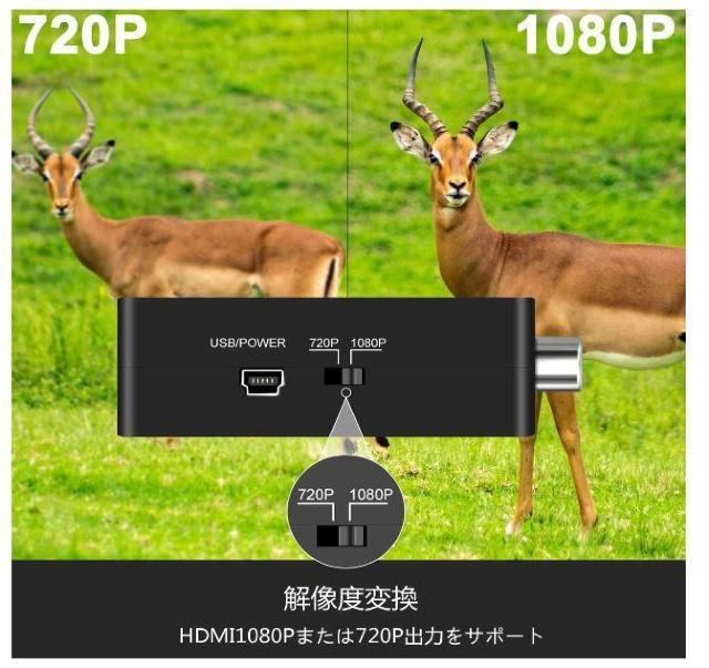 RCA to HDMI変換コンバーター AV to HDMI 変換器 AV2HDMI 音声転送 1080/720P切り替え 80 < 家電/AV  RCA to HDMI変換コンバーター AV to HDMI 変換器 AV2HDMI 音声転送 1080/720P切り替え 80 < 家電/AVの