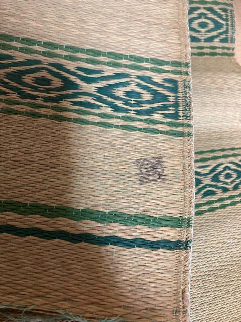 1931.未使用☆い草☆8畳用☆敷物☆ござ☆桔梗柄 < インテリア/ライフ  1931.未使用☆い草☆8畳用☆敷物☆ござ☆桔梗柄 < インテリア/ライフの