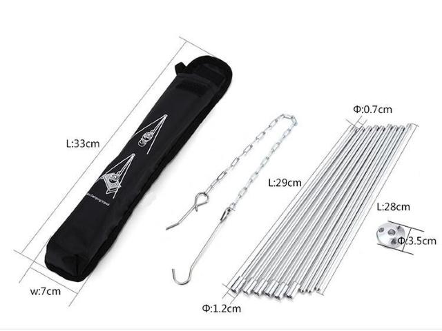 ☆トライポッド☆収納袋付き☆焚火☆キャンプ☆ < レジャー/スポーツ  ☆トライポッド☆収納袋付き☆焚火☆キャンプ☆ < レジャー/スポーツの