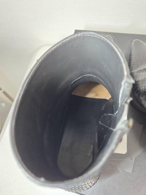 正規美 完全限定 サンローランパリ ルーカス パイソンブーツ 黒 41/ 25~26cm 5.5ヒール ジップショート丈 付属完備 < ブランド 正規美 完全限定 サンローランパリ ルーカス パイソンブーツ 黒 41/ 25~26cm 5.5ヒール ジップショート丈 付属完備 < ブランドの