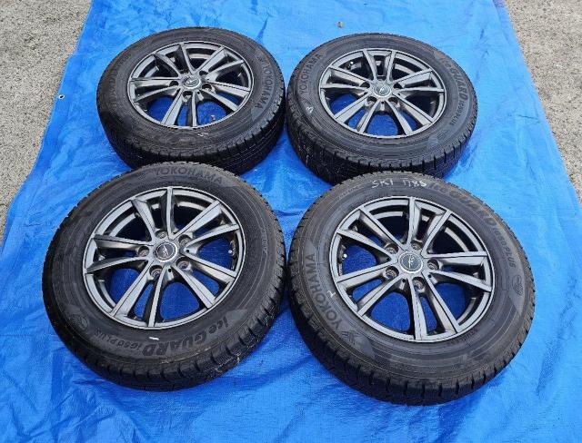 NIRVANA NV 15インチ 15×6J ET53 PCD114.3 5穴 ヨコハマ ice GUARD IG50PLUS ス < 自動車/バイク NIRVANA NV 15インチ 15×6J ET53 PCD114.3 5穴 ヨコハマ ice GUARD IG50PLUS ス < 自動車/バイク