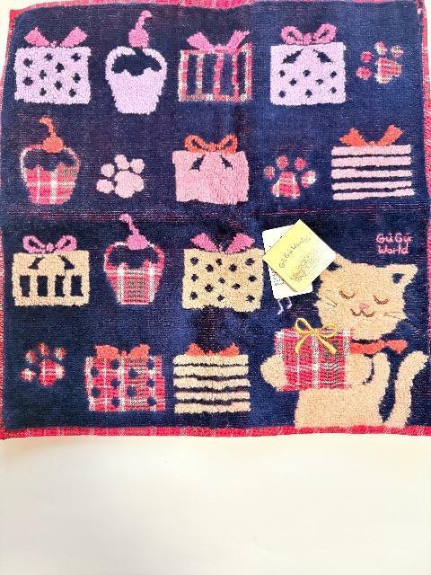 猫柄刺繍♪タオルハンカチ新品タグ付♪ < インテリア/ライフ 猫柄刺繍♪タオルハンカチ新品タグ付♪ < インテリア/ライフの