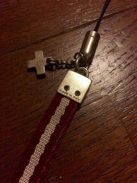 BALLY ストラップ キーホルダー イタリア製 バリー クロス メンズ レディース Bロゴ 携帯ストラップ  < ブランド  BALLY ストラップ キーホルダー イタリア製 バリー クロス メンズ レディース Bロゴ 携帯ストラップ  < ブランドの