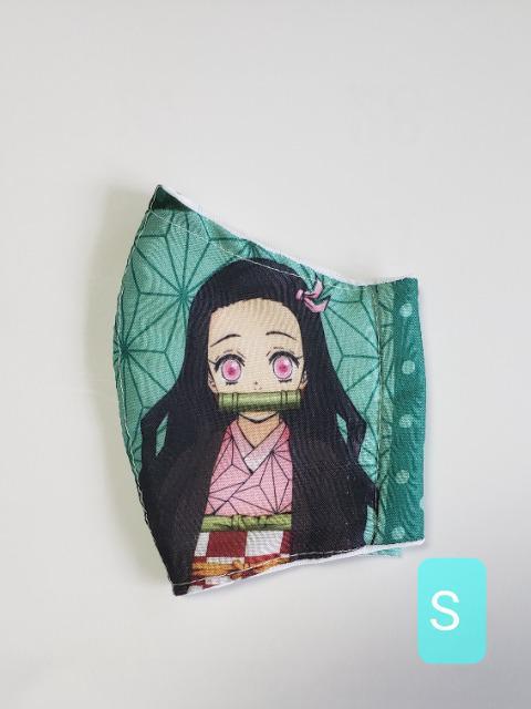 S8N 【ラスト】◆ 接触冷感立体マスク 鬼滅の刃 禰豆子(*^^*)お肌に優しいマスク < 女性ファッション  S8N 【ラスト】◆ 接触冷感立体マスク 鬼滅の刃 禰豆子(*^^*)お肌に優しいマスク  < 女性ファッションの