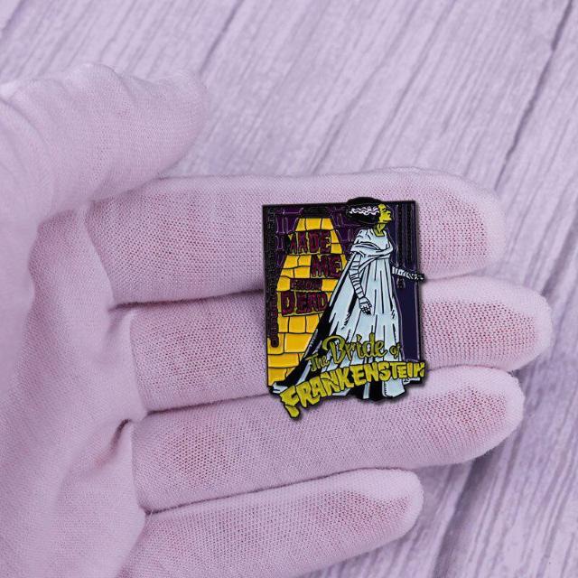 新品 フランケンシュタインの花嫁 ピンブローチ < 男性アクセサリー/時計  新品 フランケンシュタインの花嫁 ピンブローチ < 男性アクセサリー/時計の